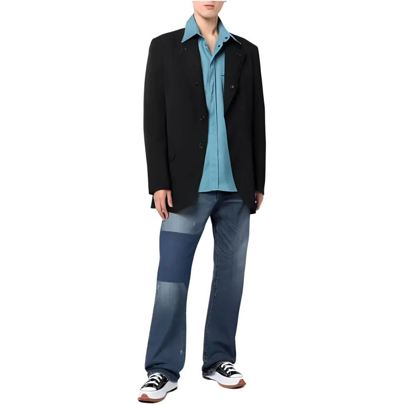 Maison Mihara Yasuhiro Jeans Men's Blue-3