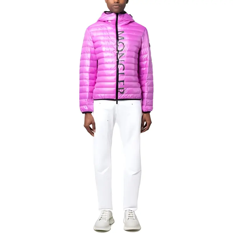 Moncler Down Jackets Men Pink-1