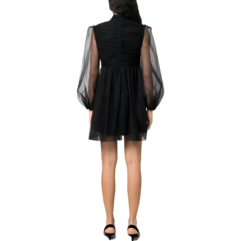 Zimmermann Long-Sleeved Dresses Women's Black-2