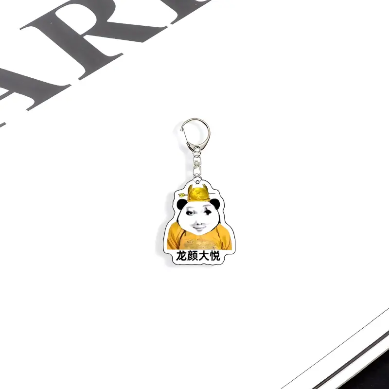 LuluCanaan Acrylic Keychains Unisex-1
