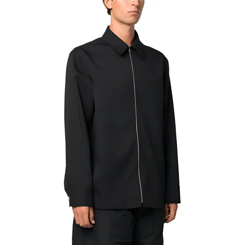 JIL SANDER Classic collar Shirt Jacket-3