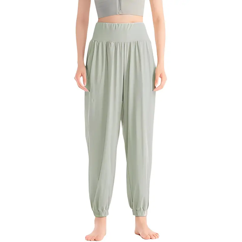 DECATHLON Sports Pants Women's Pale Green-1