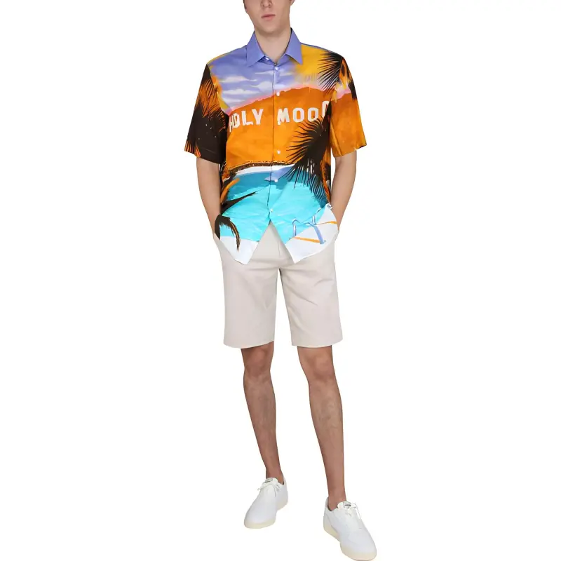 ETRO Graphic print Short sleeve Shirt-2