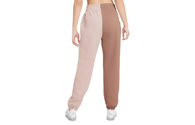 Nike Knitted Sweatpants Women's Light Pink Cameo Brown-1