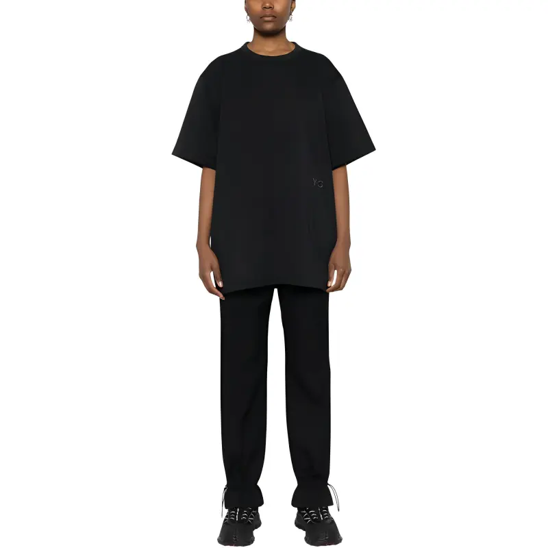 Y-3 T Oversized Round-Neck T-Shirt-4