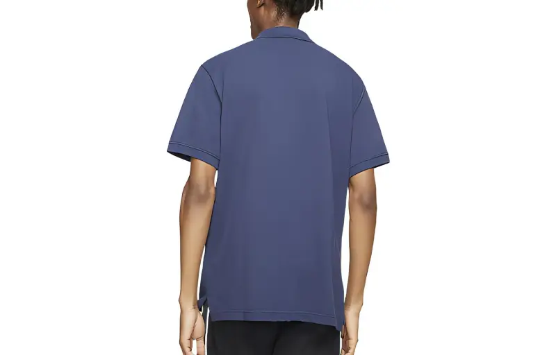 Nike Polo Shirt Men's Marine Blue-2