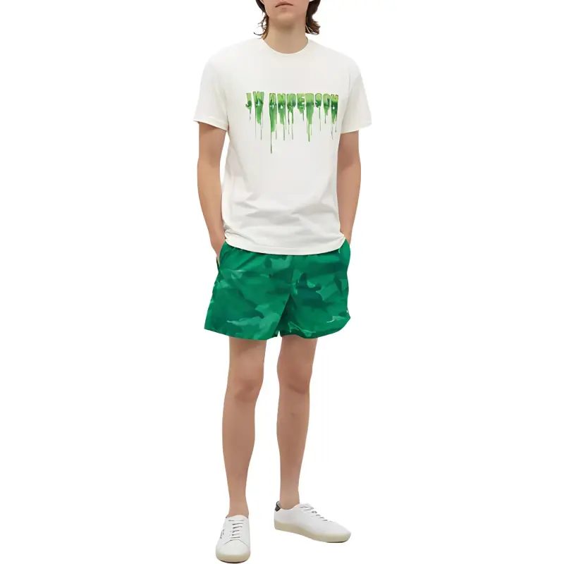 Valentino FW22 Casual Shorts Men's Green-3