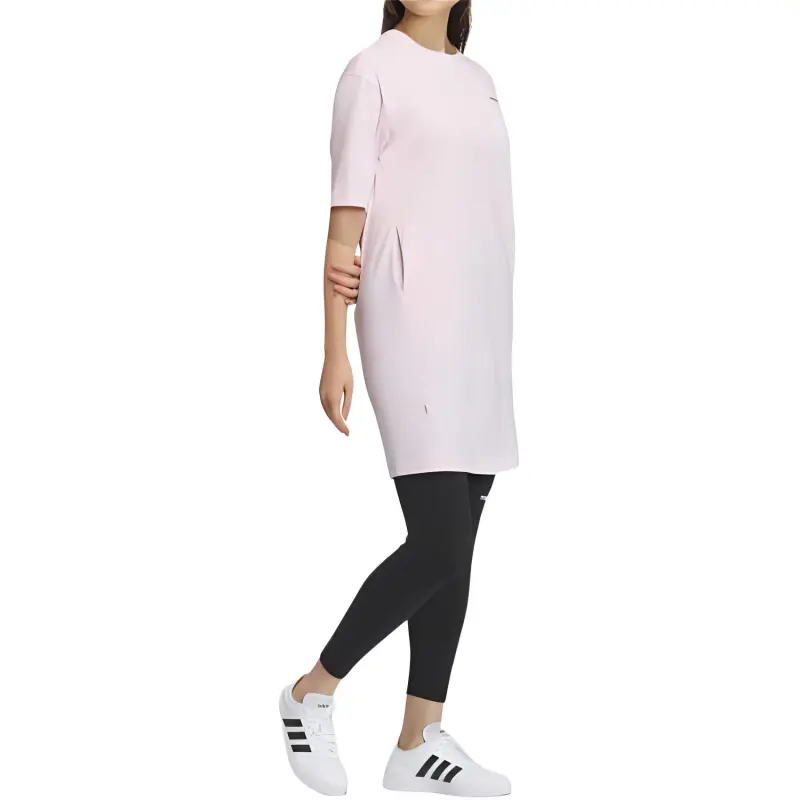 Adidas T Shirt Women's Clear Pink-2