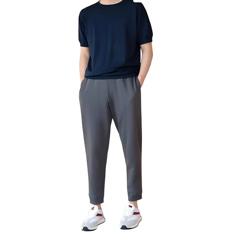 Hacikis Knitwear Men's Navy Blue-2
