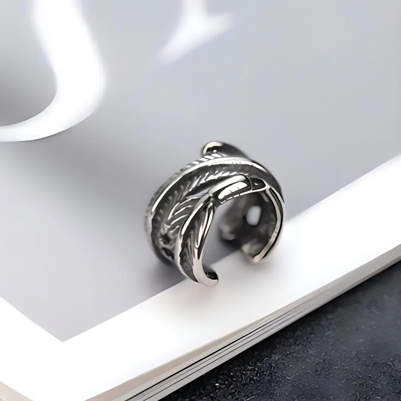 GUDUD Titanium Steel Clip-On Earrings Men's-2