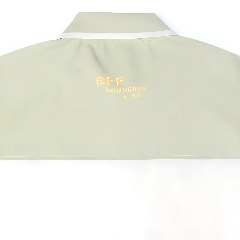 Converse Polo Shirts Women's Green-3