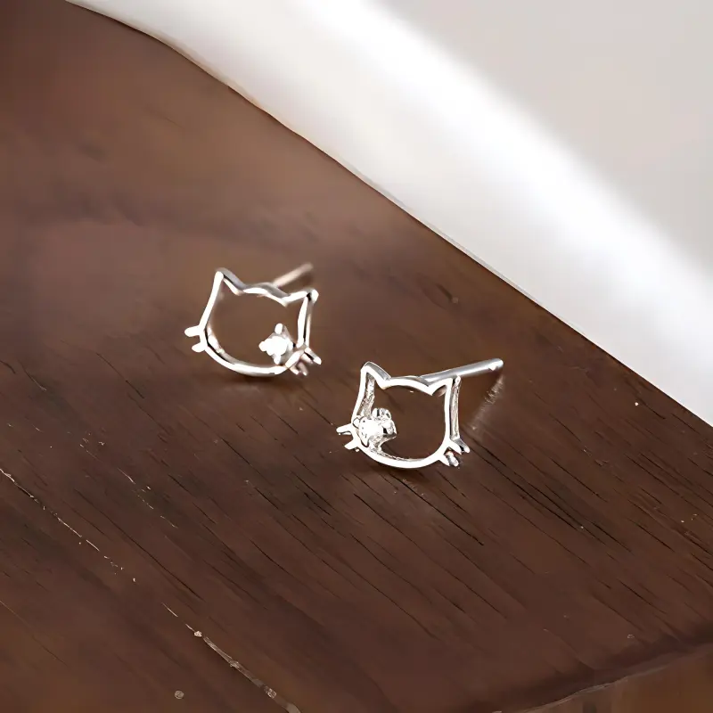 UX Alloy Copper Everyday Decoration Replacement Stud Earrings Women's-1
