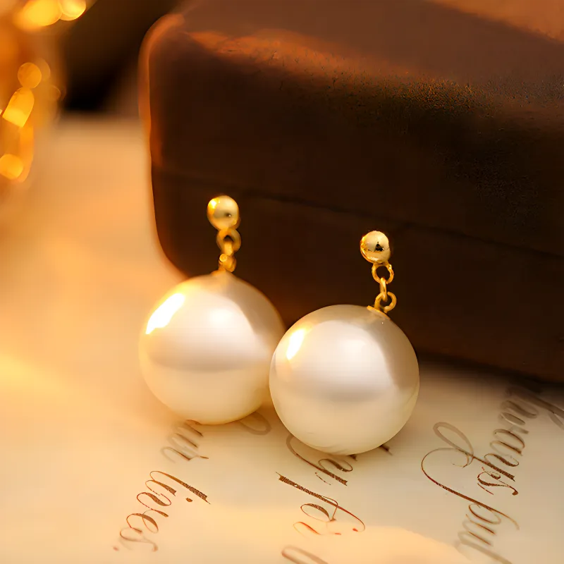Chongqing Gold Store S925 Silver Earrings Women's-2