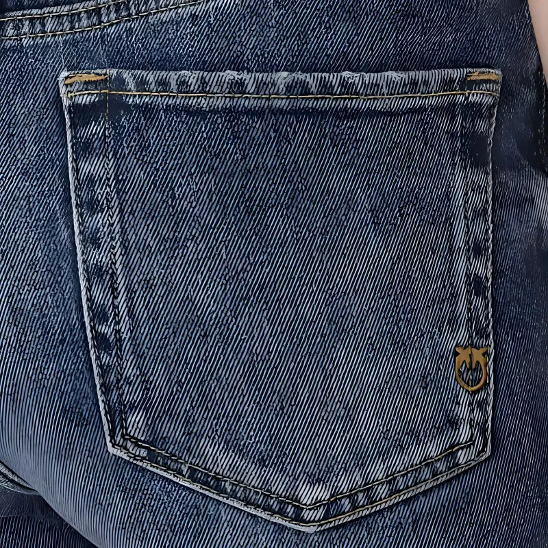PINKO Slim Fit Vintage Denim Jeans-5