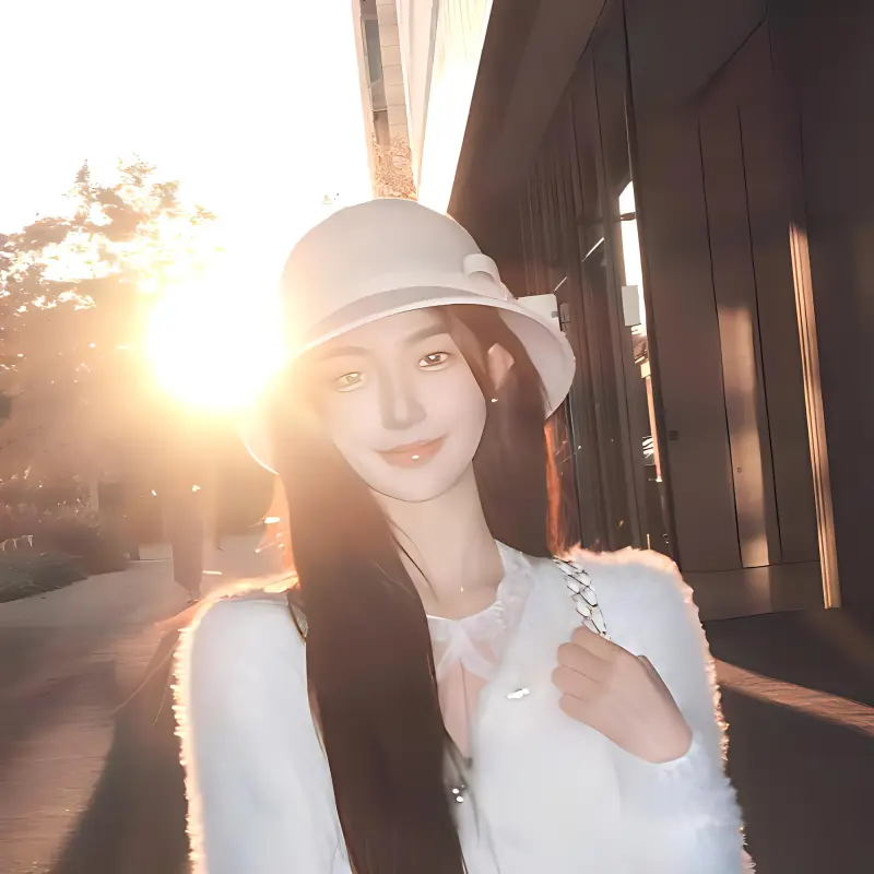 Peach Tea All around Wool Bucket Hats Women's-1