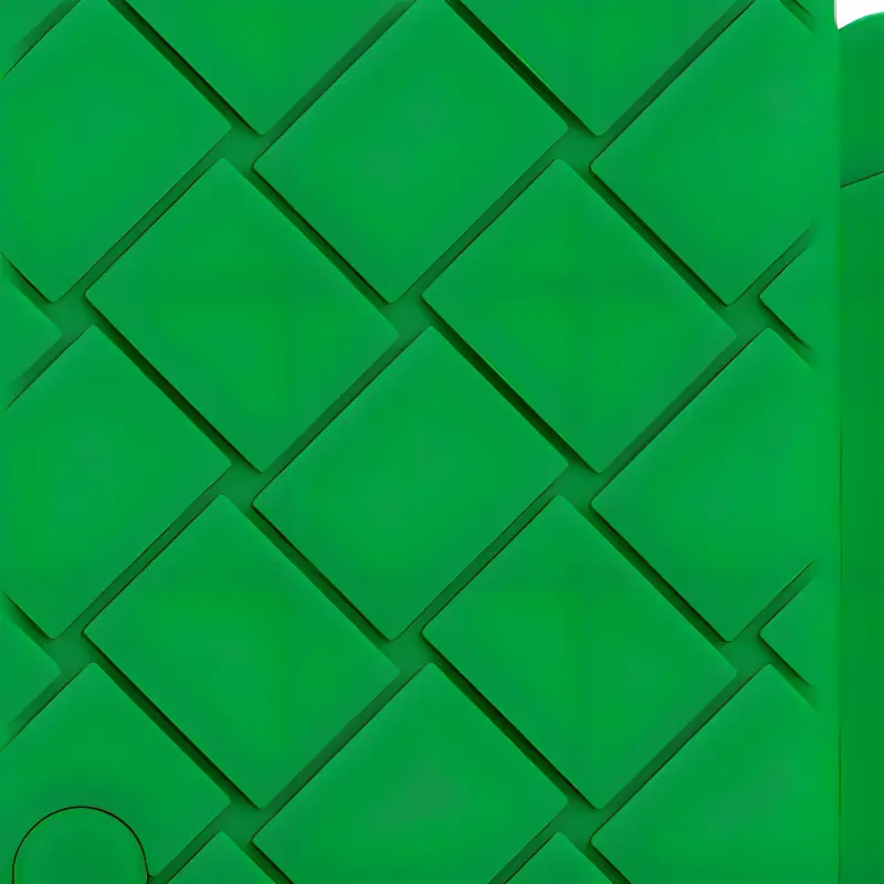 Bottega Veneta Silicone Card Holder Men's Green-3