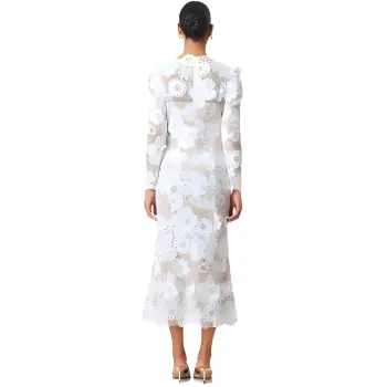 ELLIATTCOLLECTIVE Long Sleeved Dresses Women's White