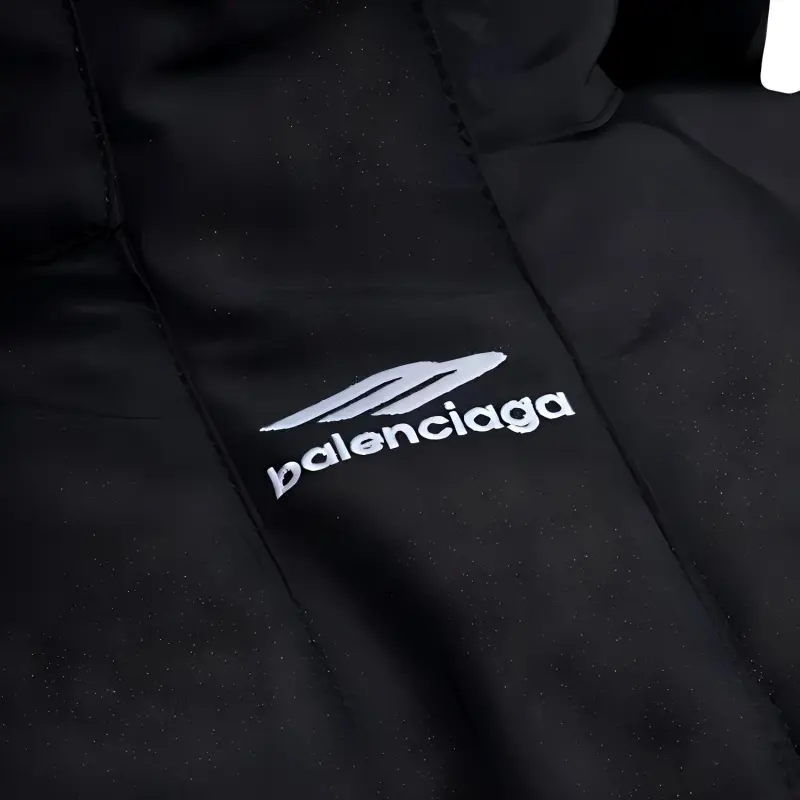 Balenciaga 3B Sports Icon Embroidered Parka-4