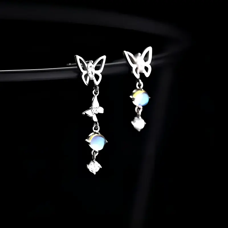 BNNYW Colored Glaze Earrings Women's-3
