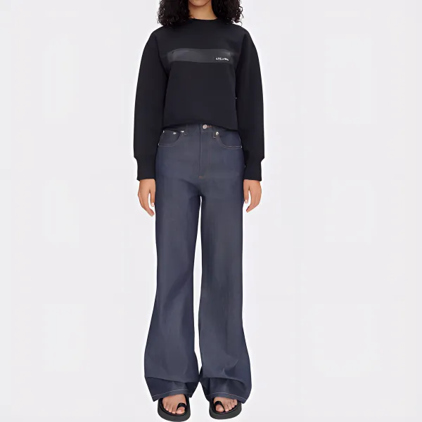 A.P.C x Natacha Ramsay-Levi Sainters SS24 Sweatshirt Women's Black-1