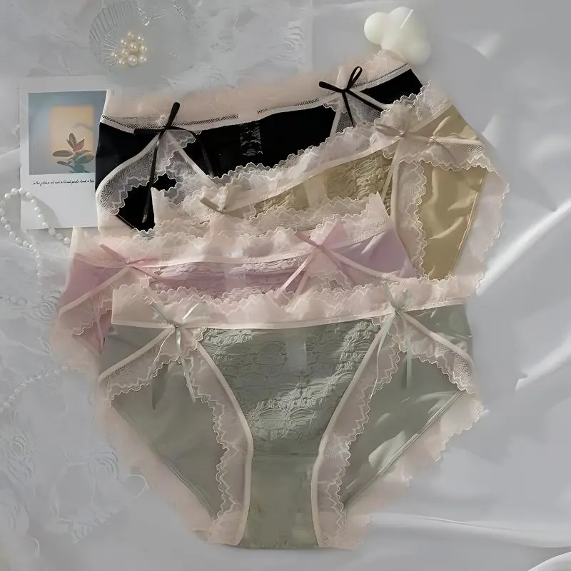 MIIOW Underpants Women's 4 Pack Mixed Color-5