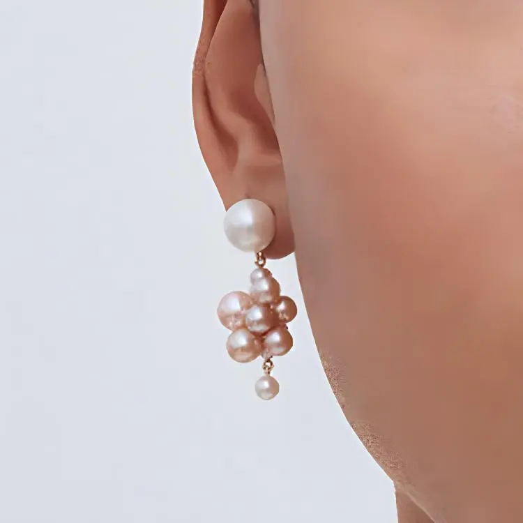 SOPHIE BILLE BRAHE 14K Gold Stud Earrings Women's Gold-1