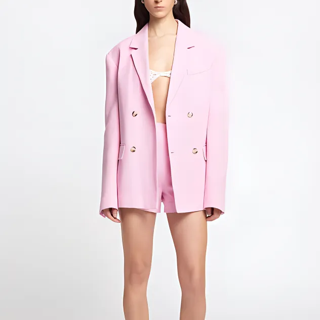 NANUSHKA Business Suit Women's Pink-2