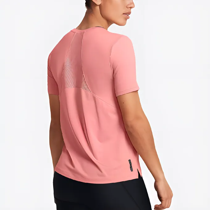 Under Armour RUSH T Shirt Women's Pink-2