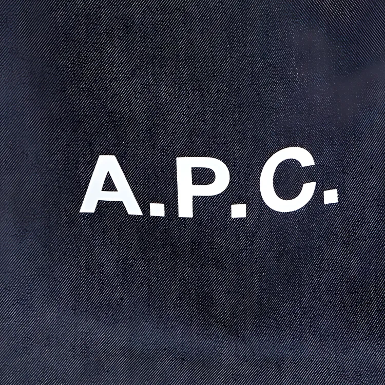 A.P.C Logo Printed Large Tote Bag-3