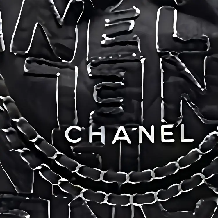 CHANEL 22Bag Denim Handbag, Shoulder Bag Regular Women's Black-1