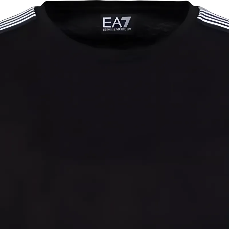 EMPORIO ARMANI EA7 T Shirt Women's Black White-5