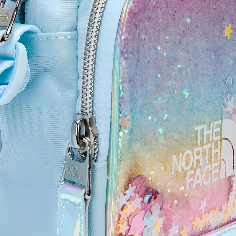THE NORTH FACE Nylon With Polyurethane Shoulder Bag, Crossbody Bag Trumpets Women's Light Blue-3