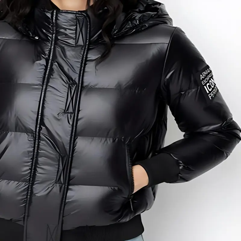 ARMANI EXCHANGEAE FW22 Jackets Coats Women's Black-5