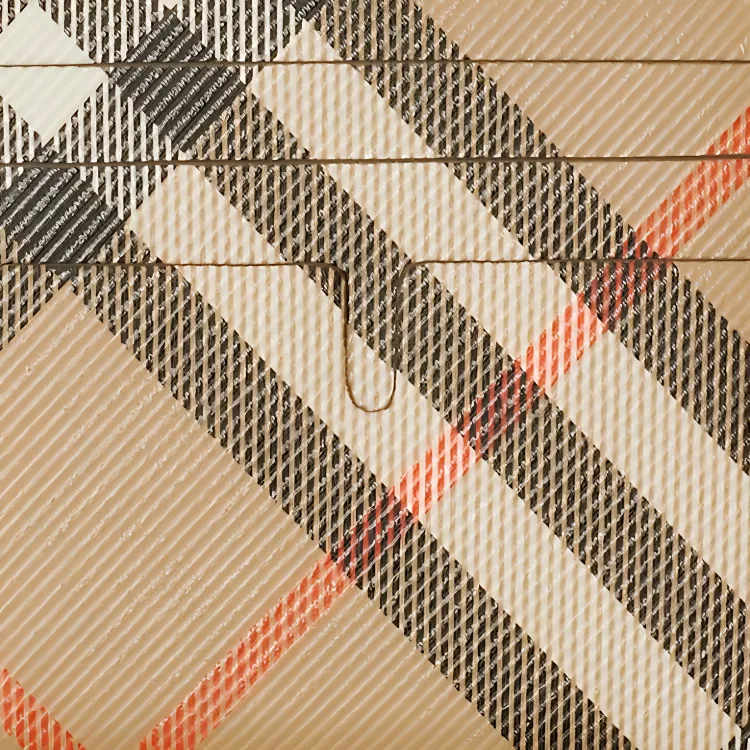 Burberry Polyurethane Coated Polyester Card Holder Men's Sand-2
