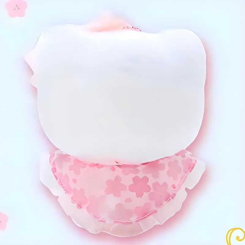 Sanrio Hello Kitty Cherry Blossom Compatible For Above 3 Years Old Audience Dolls Plush Pendant 11.4cm Height-2