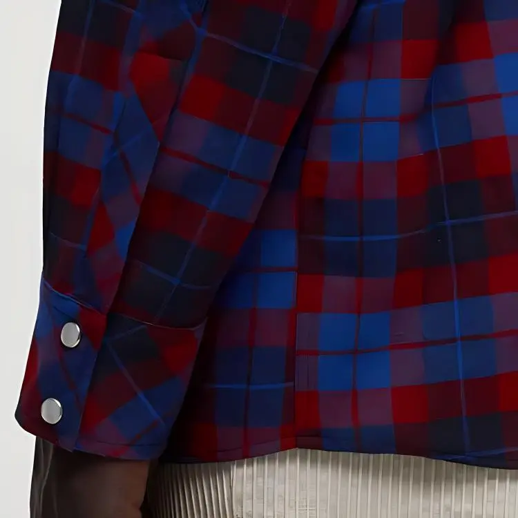 KENZO Plaid check Pattern Shirt-3