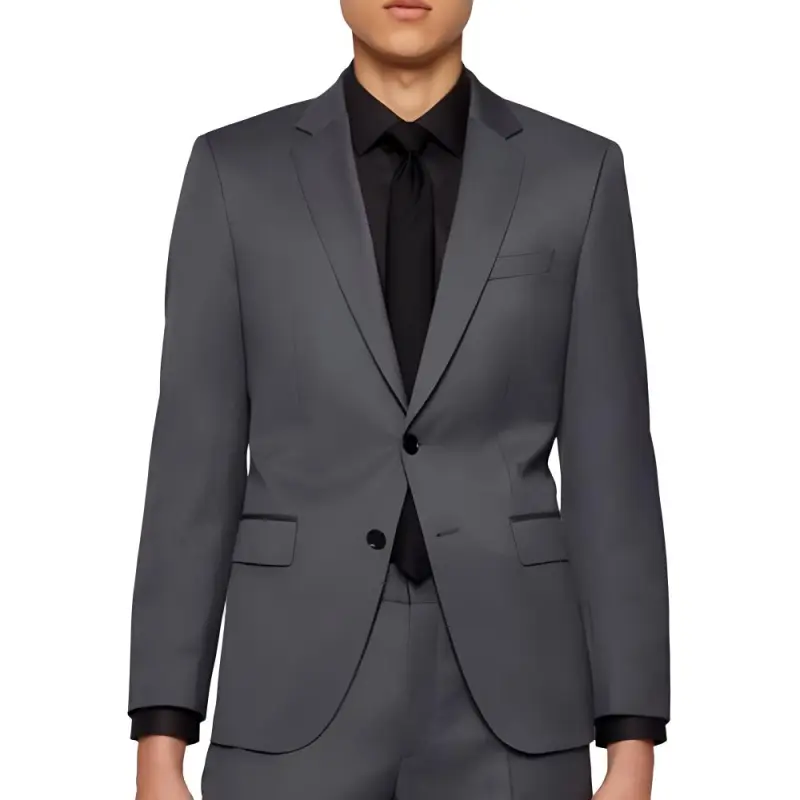 HUGO BOSS Single breasted Fitted Blazer-2