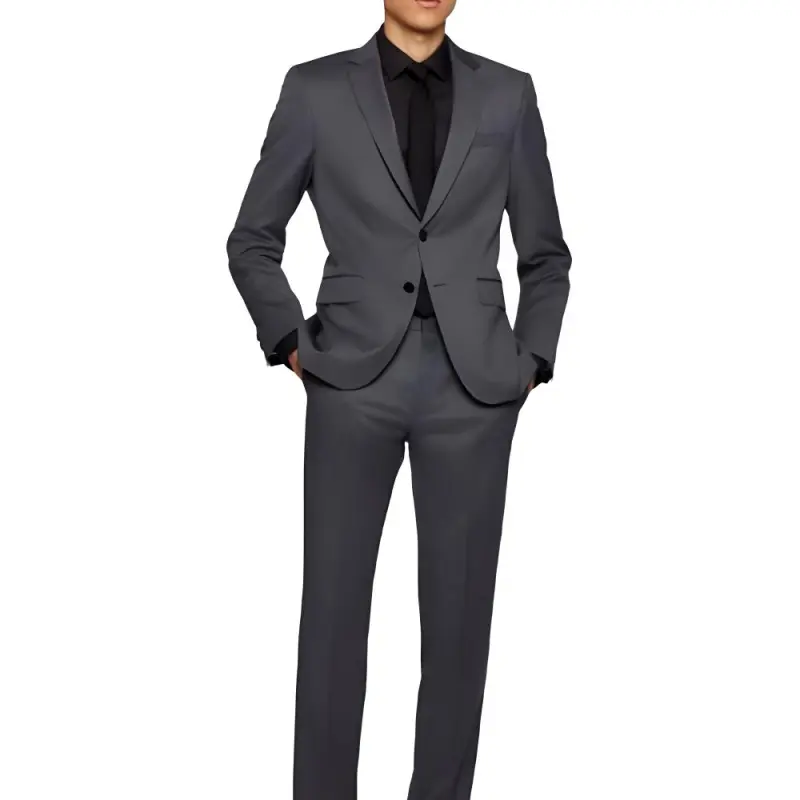 HUGO BOSS Single breasted Fitted Blazer-1