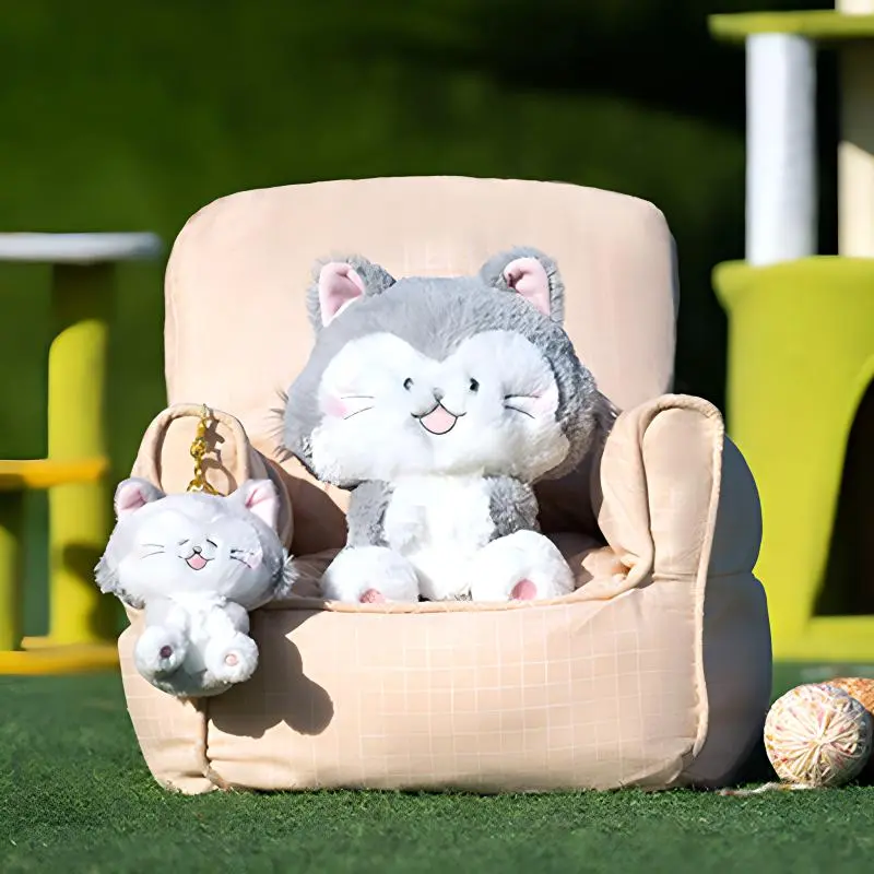 Disney Cat Plush, Figaro Dolls Plush Doll 23cm Height 17cm In Length-1