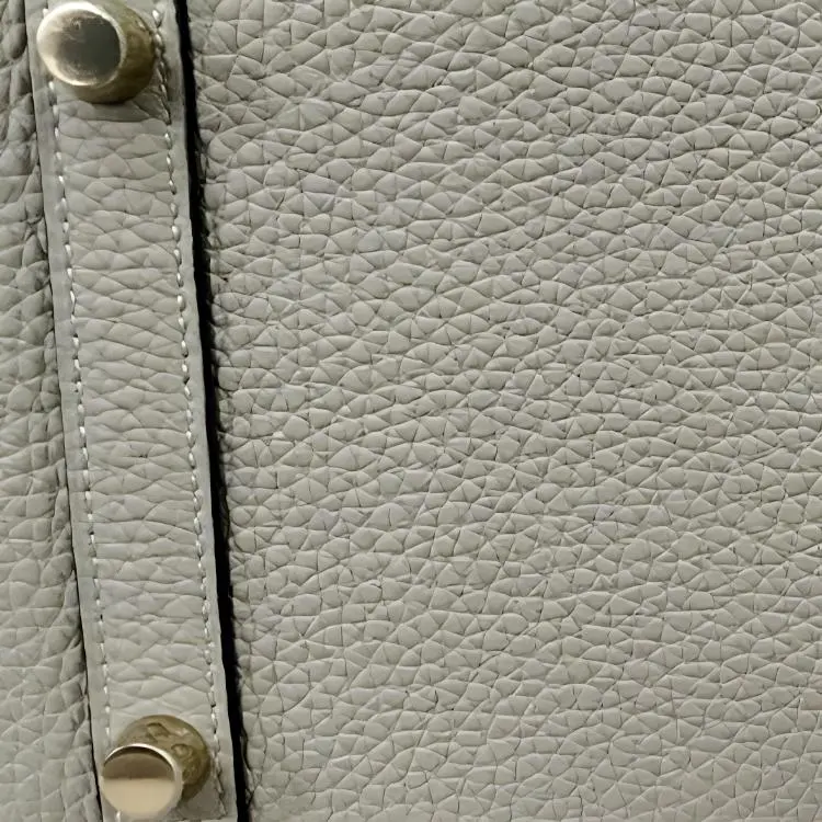 HERMES Birkin Cow Leather Birkin Bag Handbag Women's Sage Green-3
