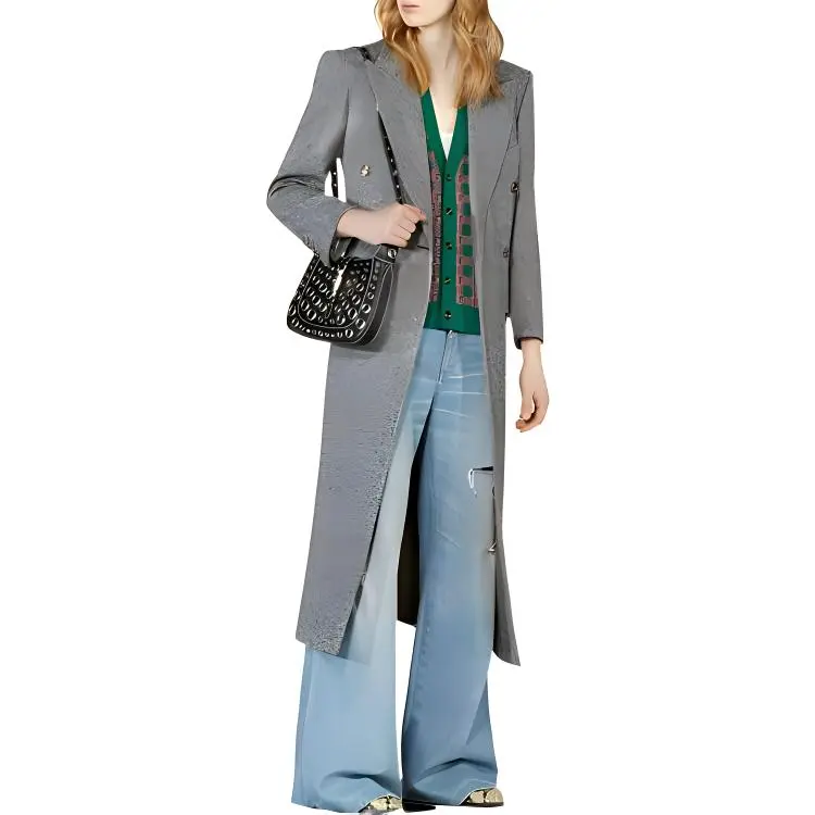 GUCCI FW22 Jeans Women's Denim Blue-1