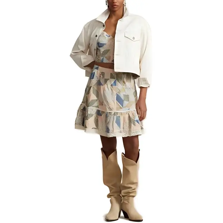 Polo Ralph Lauren Casual Short Skirts Women's Multicolor-1