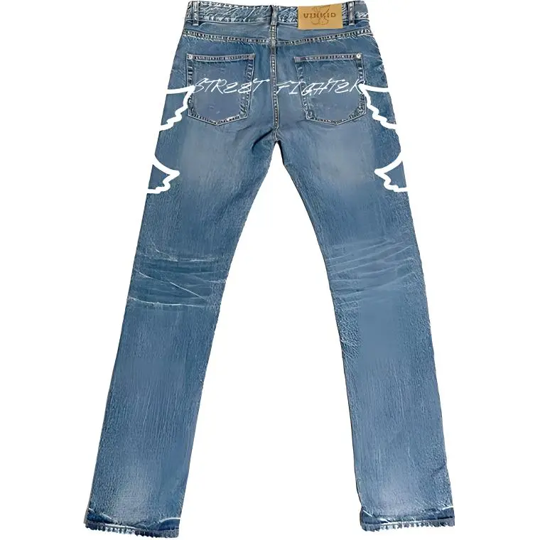 VINKID ORGANIZATION Jeans Men's Light Blue-1