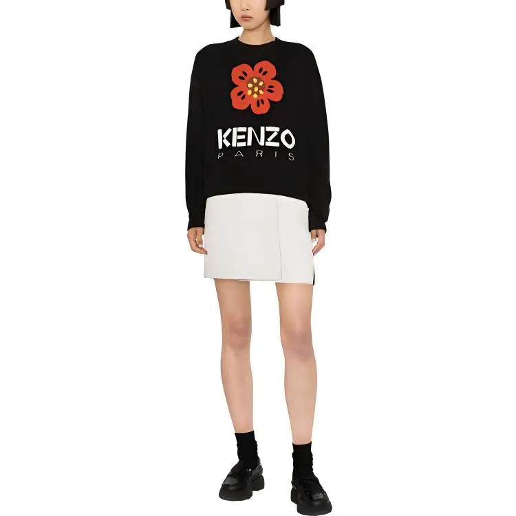 KENZO Boke Flower motif Wool Jumper-2