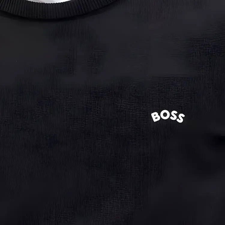 HUGO BOSS Logo-print Crew-neck Sweatshirt-5