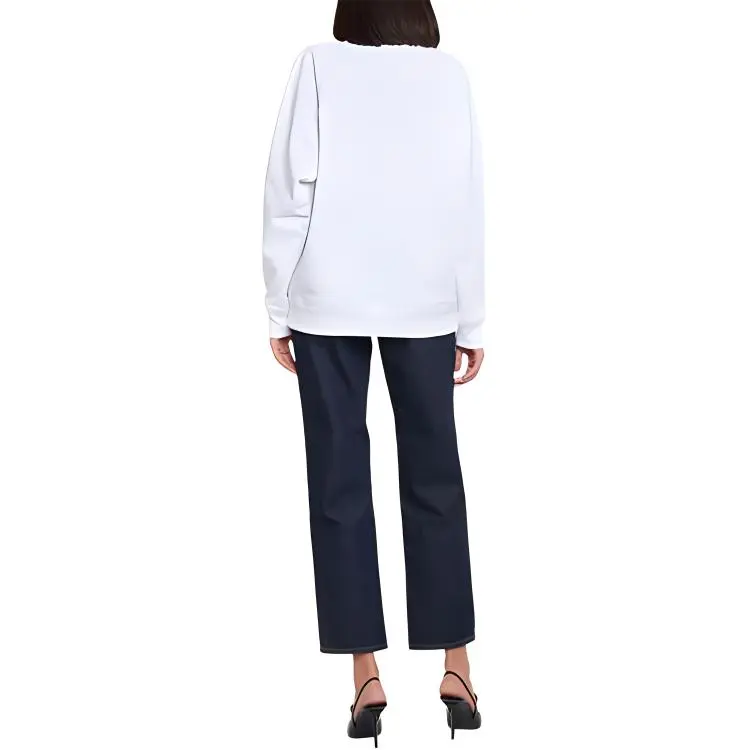 PRADA SS22 Sweatshirt Women's White-3