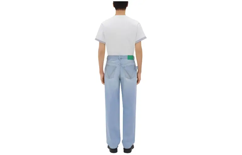 Bottega Veneta Jeans Men Light Blue-1