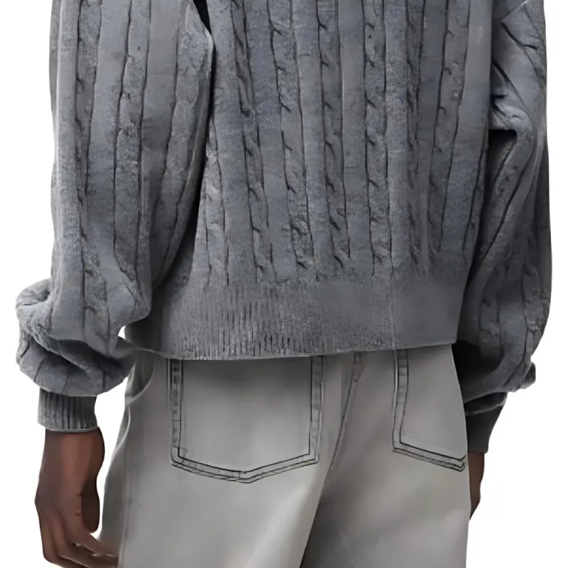 LOEWE Sweaters Men Gray-2