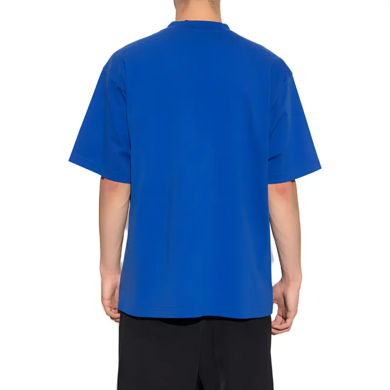 Balenciaga T Shirts Men Blue-2