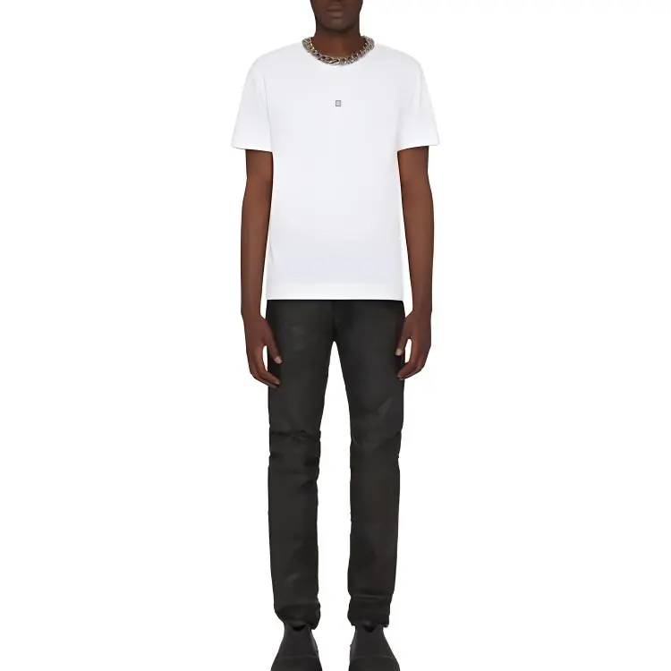 Givenchy Logo Embroidered Crewneck T Shirt-2